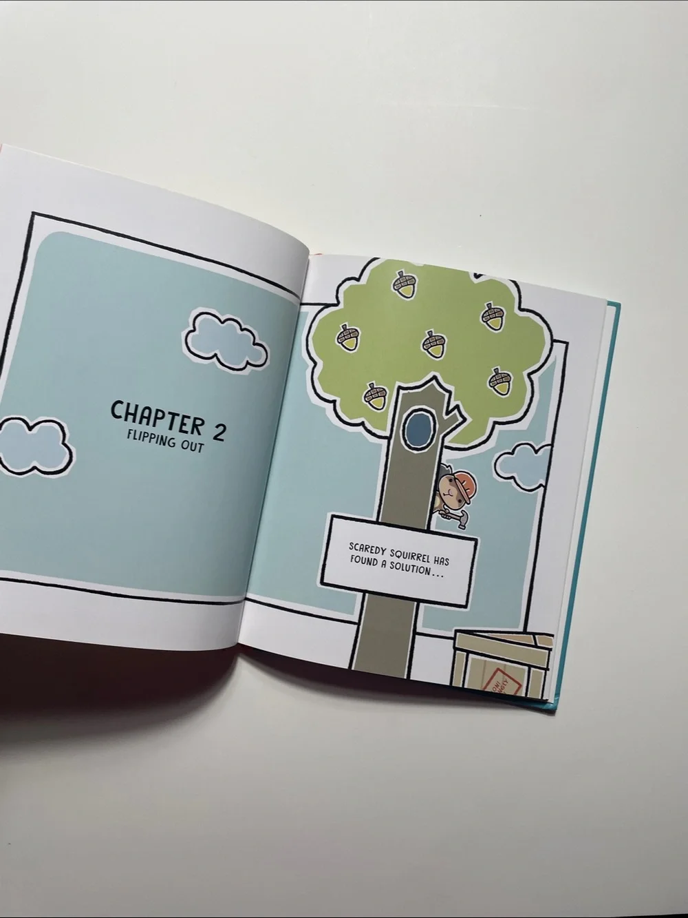 🍋 4/$20 Scaredy Squirrel Gets a Surprise by Melanie Watt | Hardcover Kids Books - Picture 3 of 4